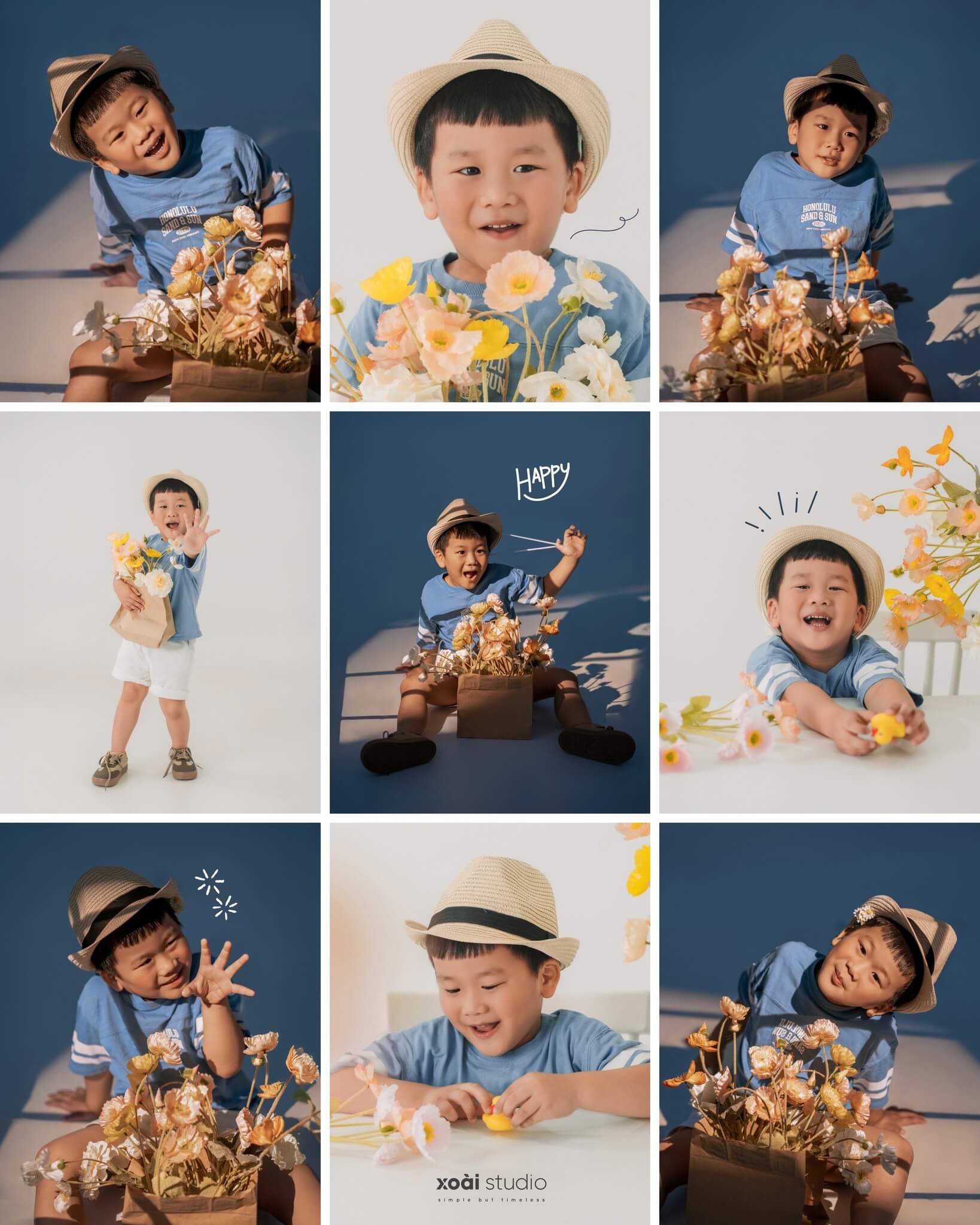 Ý tưởng chụp ảnh cho bé trên 2 tuổi cực hay bố mẹ thích mê
