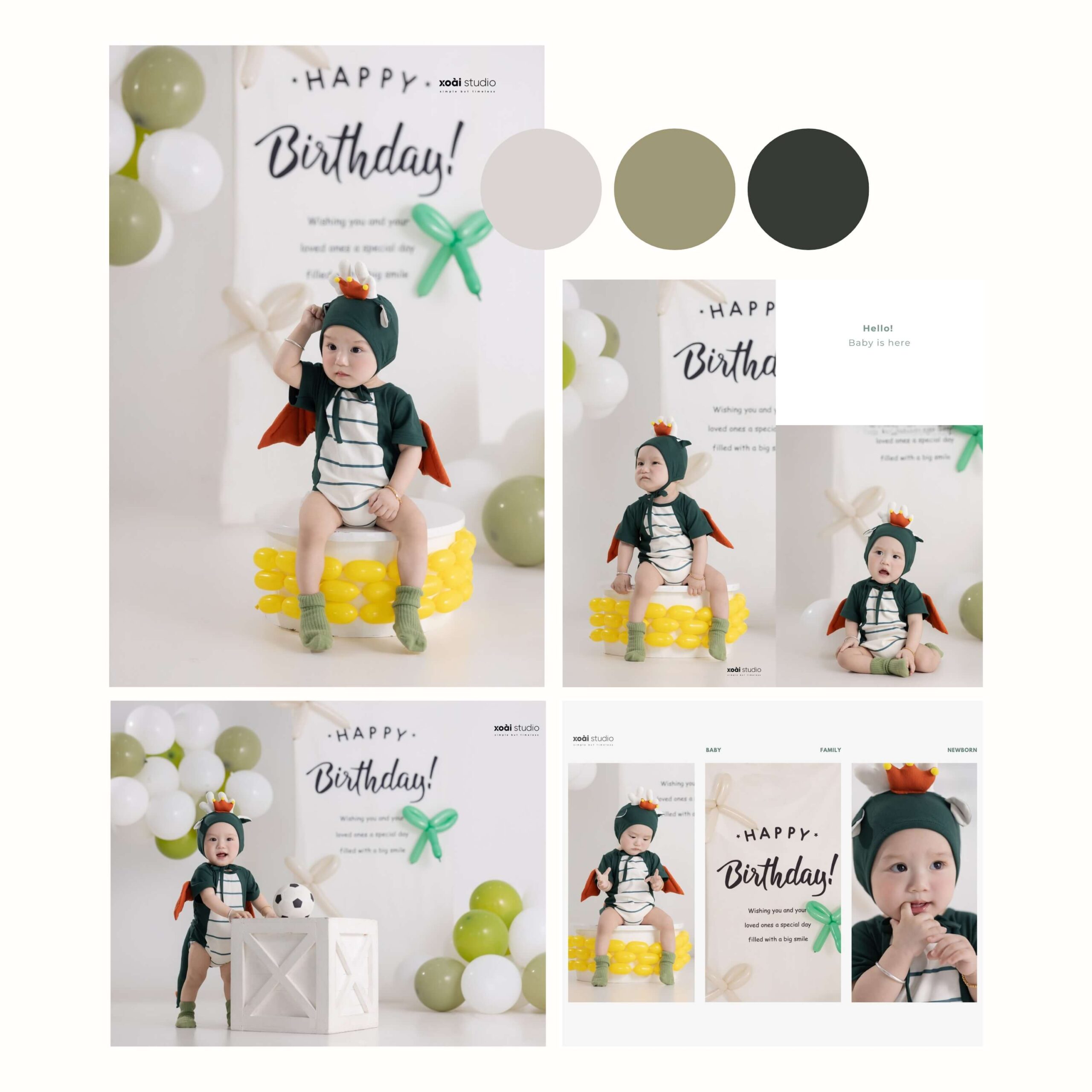 CONCEPT ĐẶC BIỆT - Tổng Hợp Concept Chụp Ảnh Thôi Nôi Cho Bé